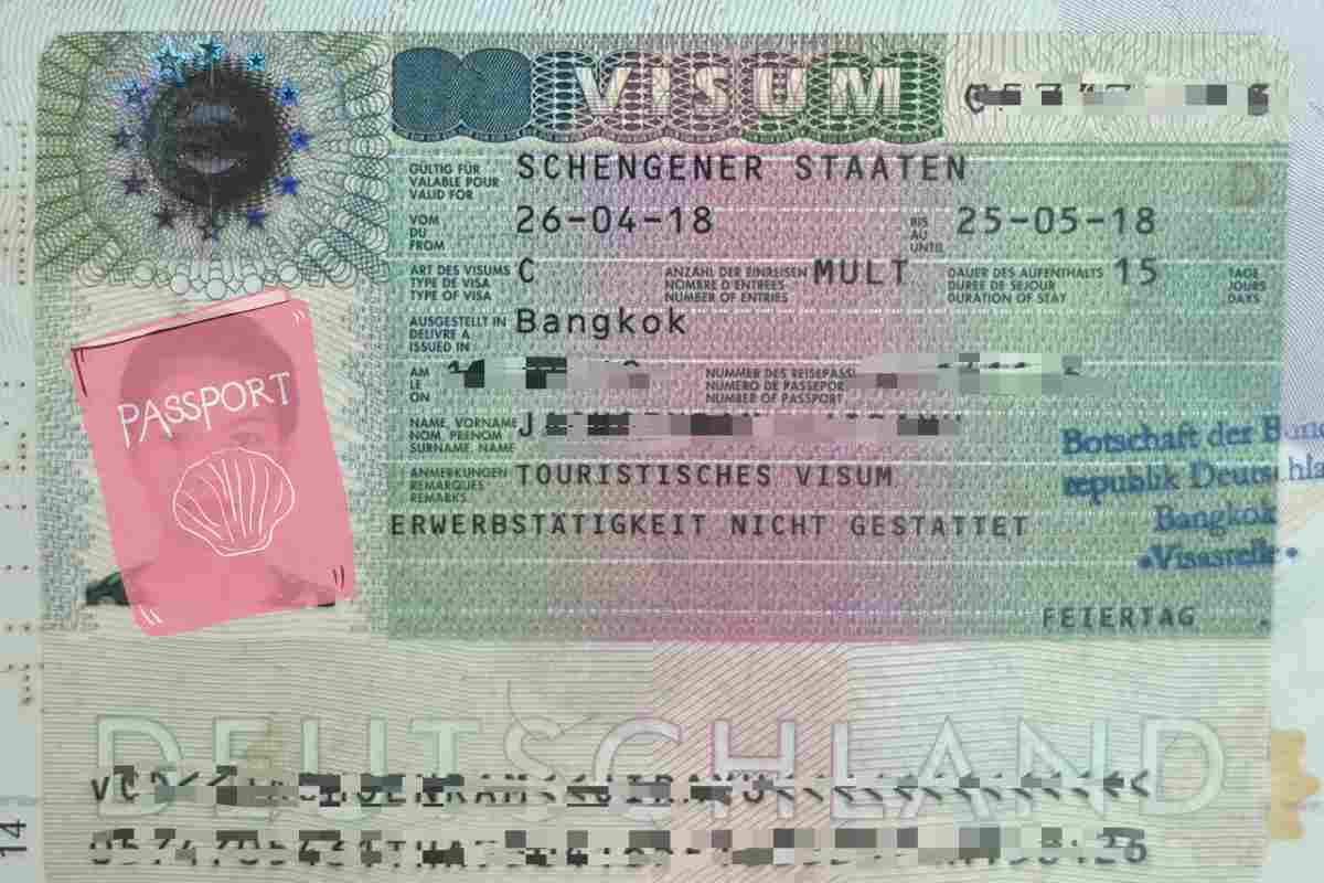 เชงเก้นเยอรมัน